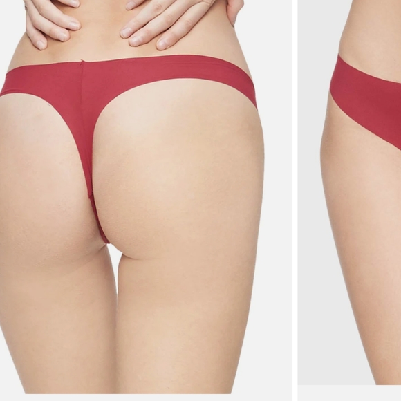 $59 Calvin Klein set seamless Invisible Bra and Thong Set. XS QF5753/ D3428. - Picture 6 of 8